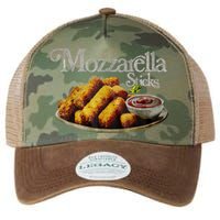 Mozzarella Sticks 90s Mozzarella Stick Lover Bread Legacy Tie Dye Trucker Hat