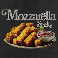 Mozzarella Sticks 90s Mozzarella Stick Lover Bread Cool Comfort Performance Bucket Hat