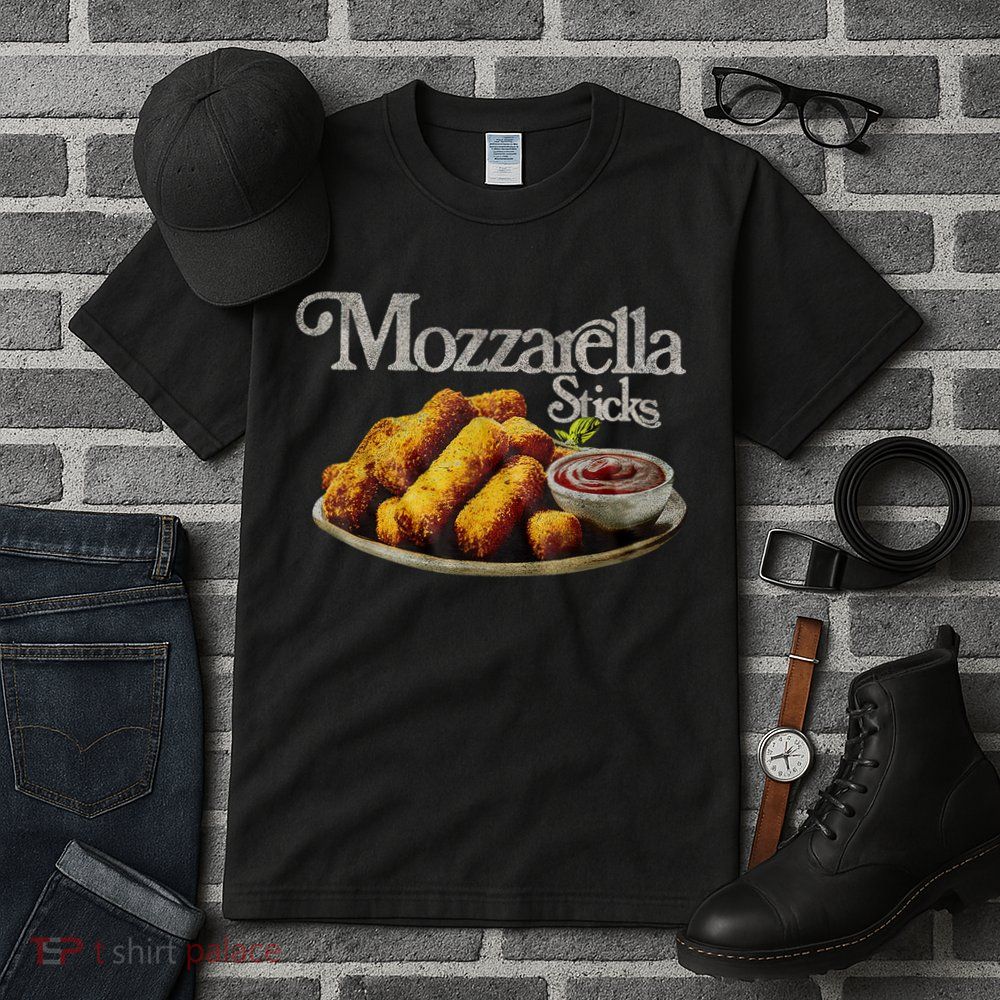 Mozzarella Sticks 90s Mozzarella Stick Lover Bread Tall T-Shirt