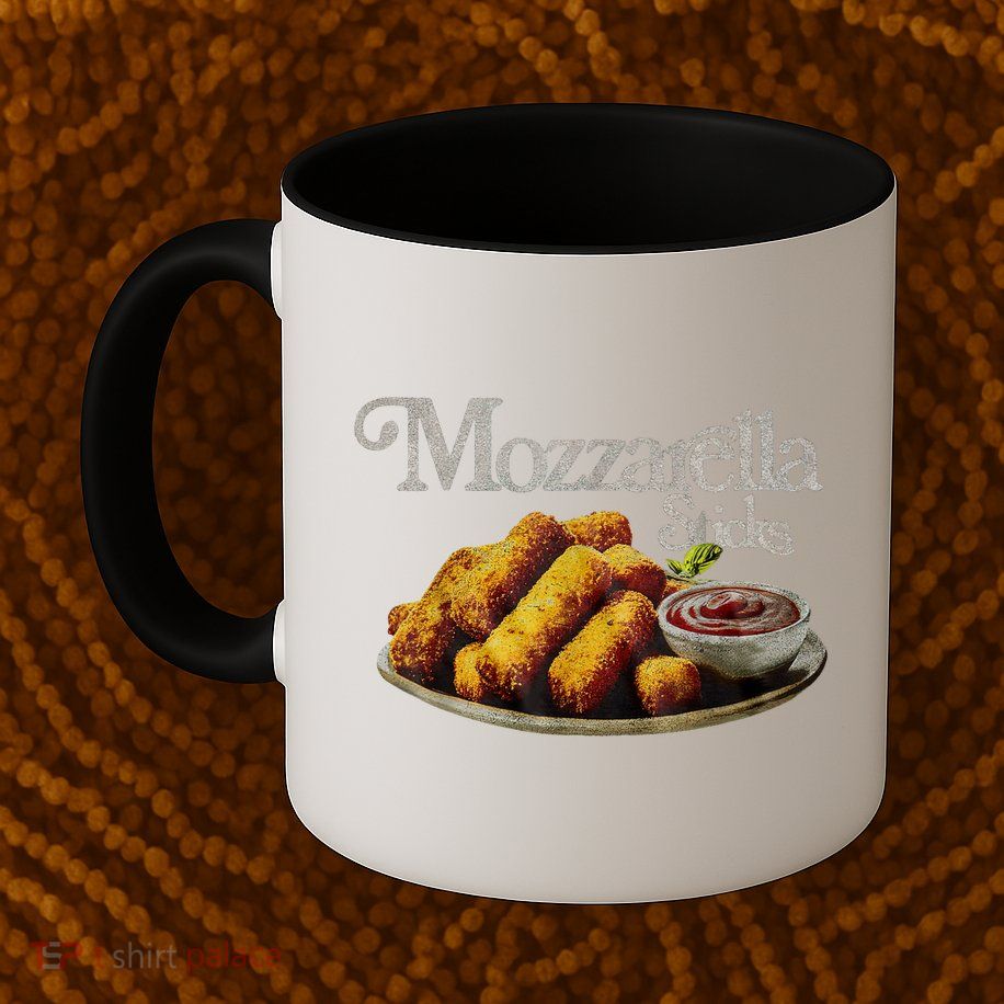 Mozzarella Sticks 90s Mozzarella Stick Lover Bread Mug