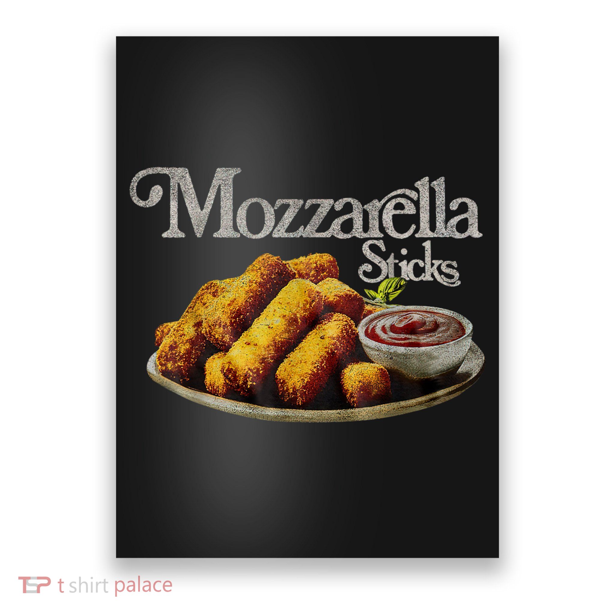 Mozzarella Sticks 90s Mozzarella Stick Lover Bread Poster