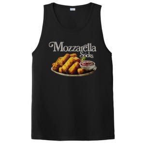 Mozzarella Sticks 90s Mozzarella Stick Lover Bread PosiCharge Competitor Tank