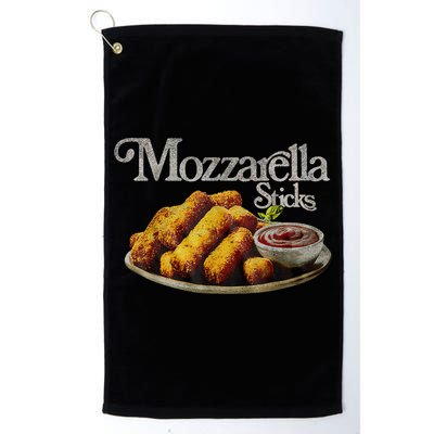 Mozzarella Sticks 90s Mozzarella Stick Lover Bread Golf Towel