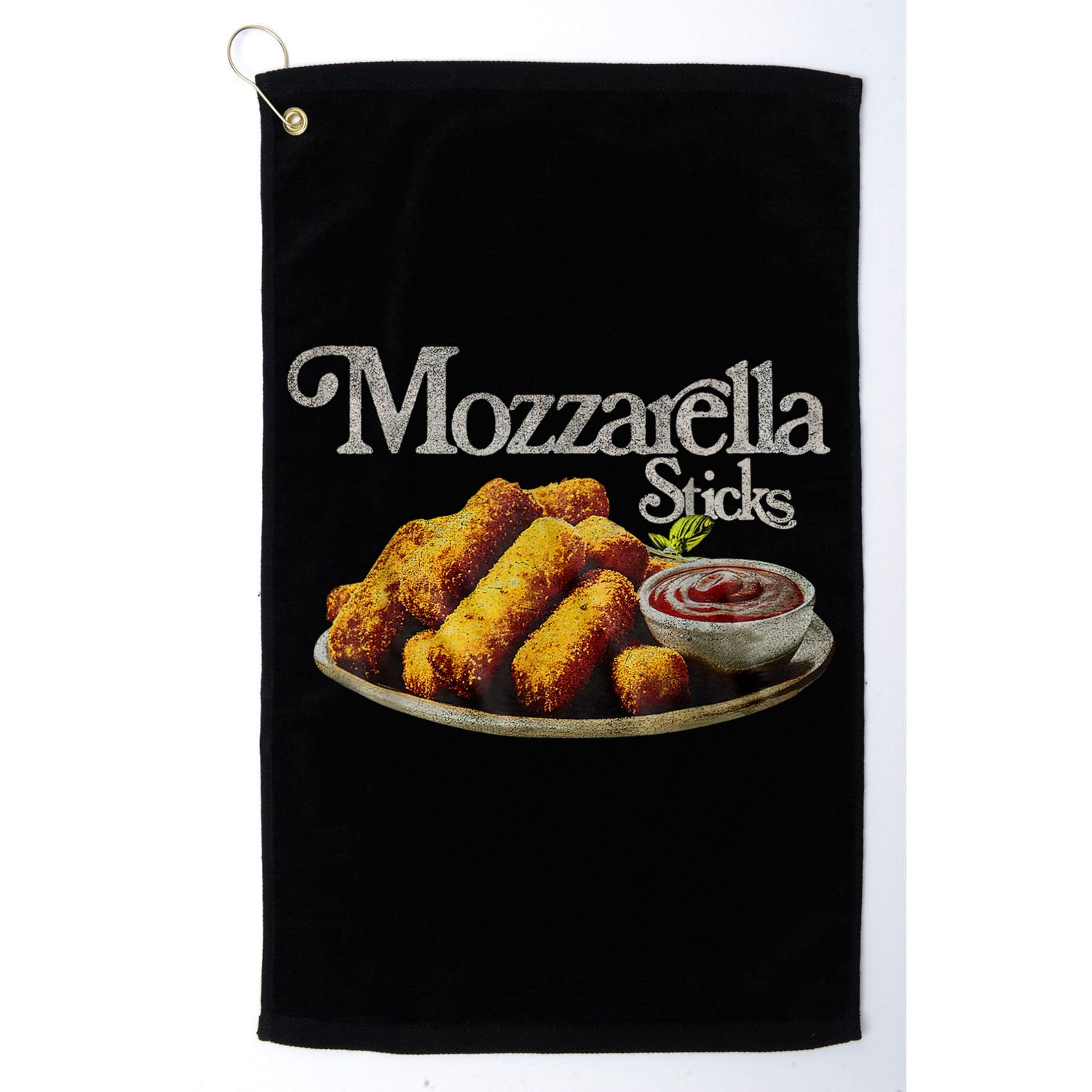 Mozzarella Sticks 90s Mozzarella Stick Lover Bread Golf Towel