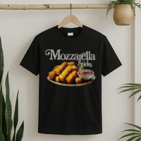 Mozzarella Sticks 90s Mozzarella Stick Lover Bread T-Shirt