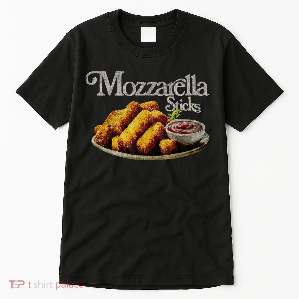 Mozzarella Sticks 90s Mozzarella Stick Lover Bread Tall T-Shirt