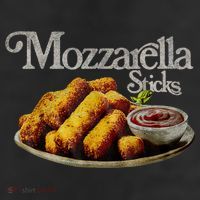 Mozzarella Sticks 90s Mozzarella Stick Lover Bread 11oz C Handle Ceramic Mug