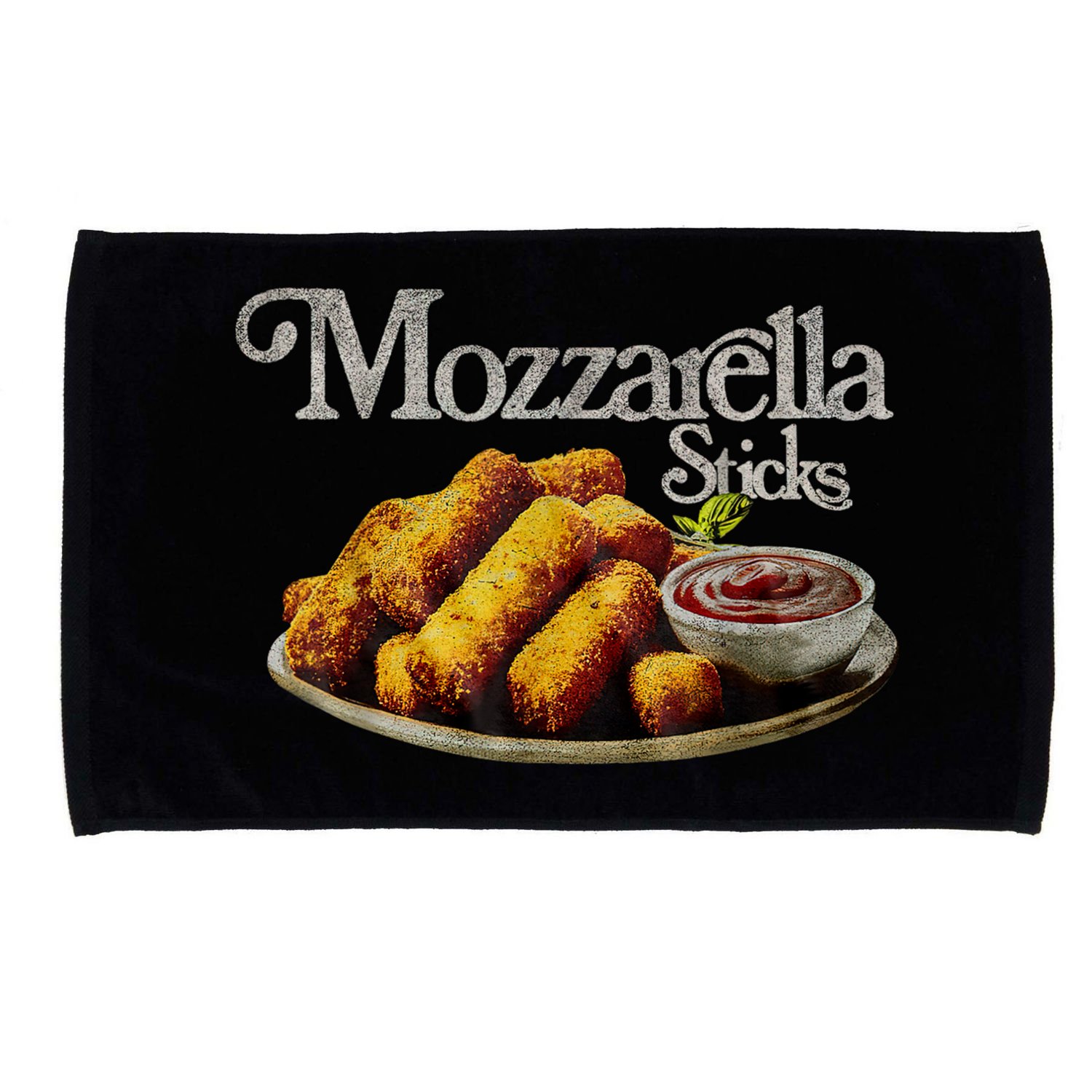 Mozzarella Sticks 90s Mozzarella Stick Lover Bread Microfiber Hand Towel