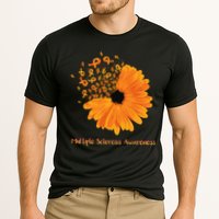 Multiple Sclerosis Awareness Ribbon Flower Ms Hope Fighter Gift Cooling Performance Crew T-Shirt