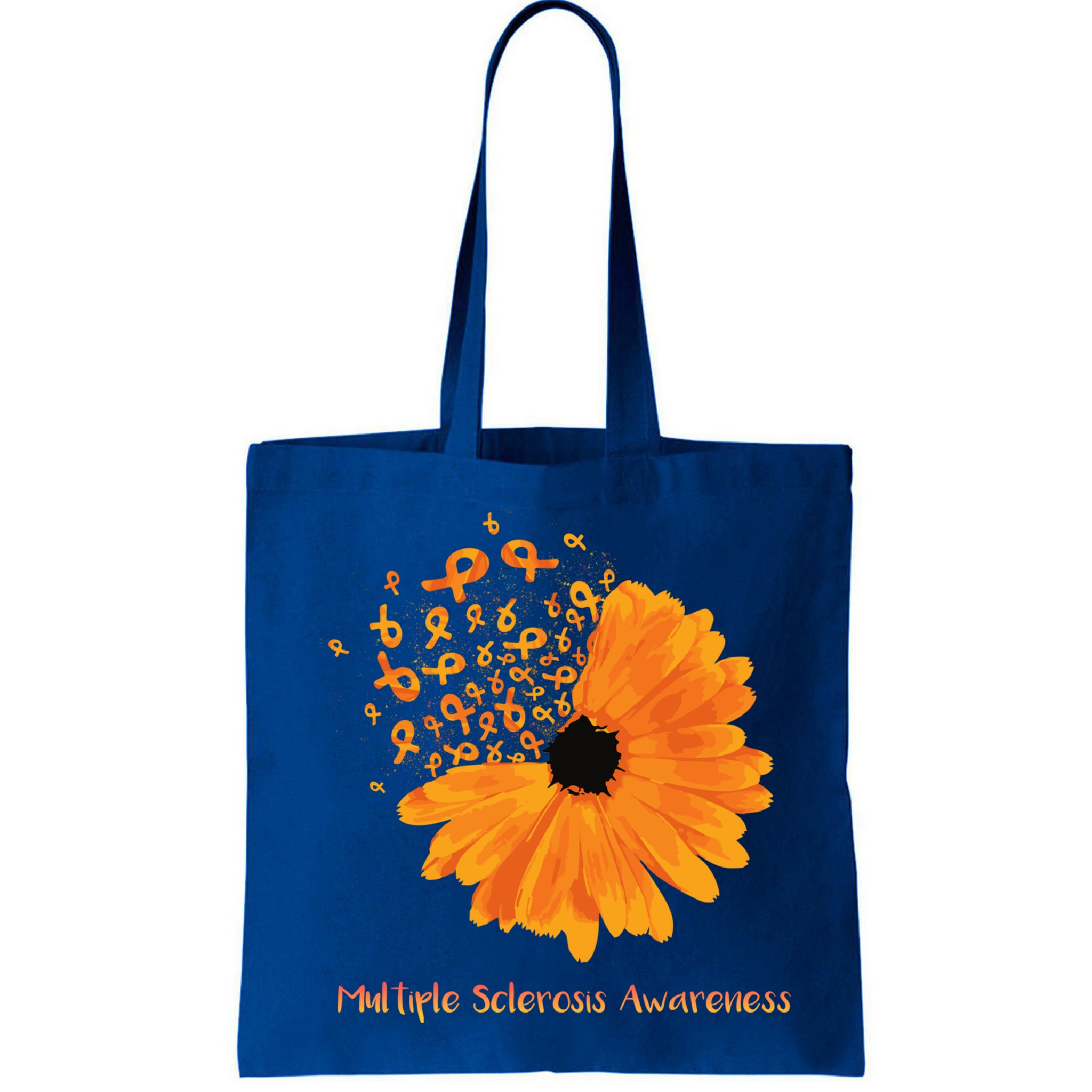Multiple Sclerosis Awareness Ribbon Flower Ms Hope Fighter Gift Bag