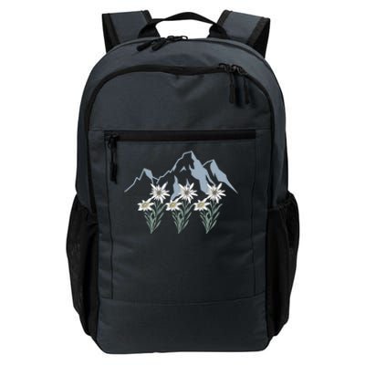 Mountains Switzerland Alps Edelweiss Basket Alpine Flower Gift Daily Commute Backpack