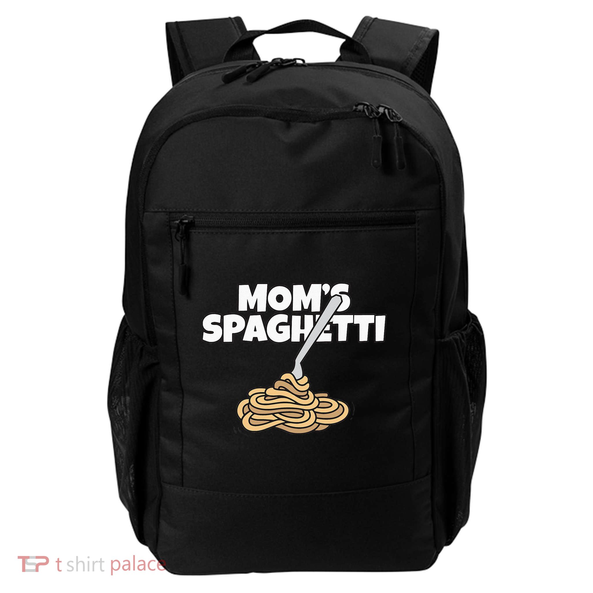 Moms Spaghetti And Meatballs Love Italian Food Gifts Foodies Backpack