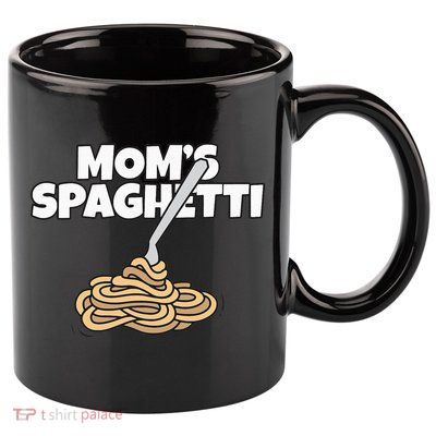 Moms Spaghetti And Meatballs Love Italian Food Gifts Foodies 11oz C Handle Ceramic Mug
