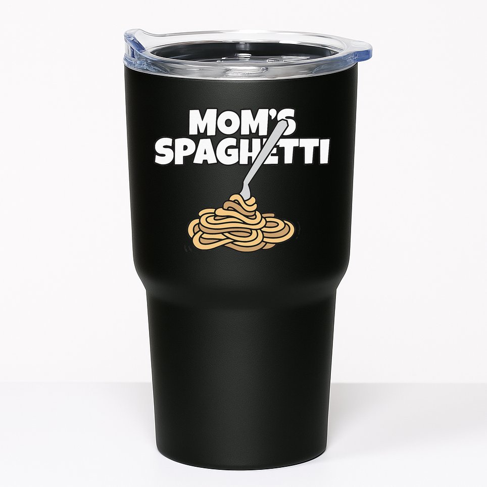 Moms Spaghetti And Meatballs Love Italian Food Gifts Foodies Tumbler