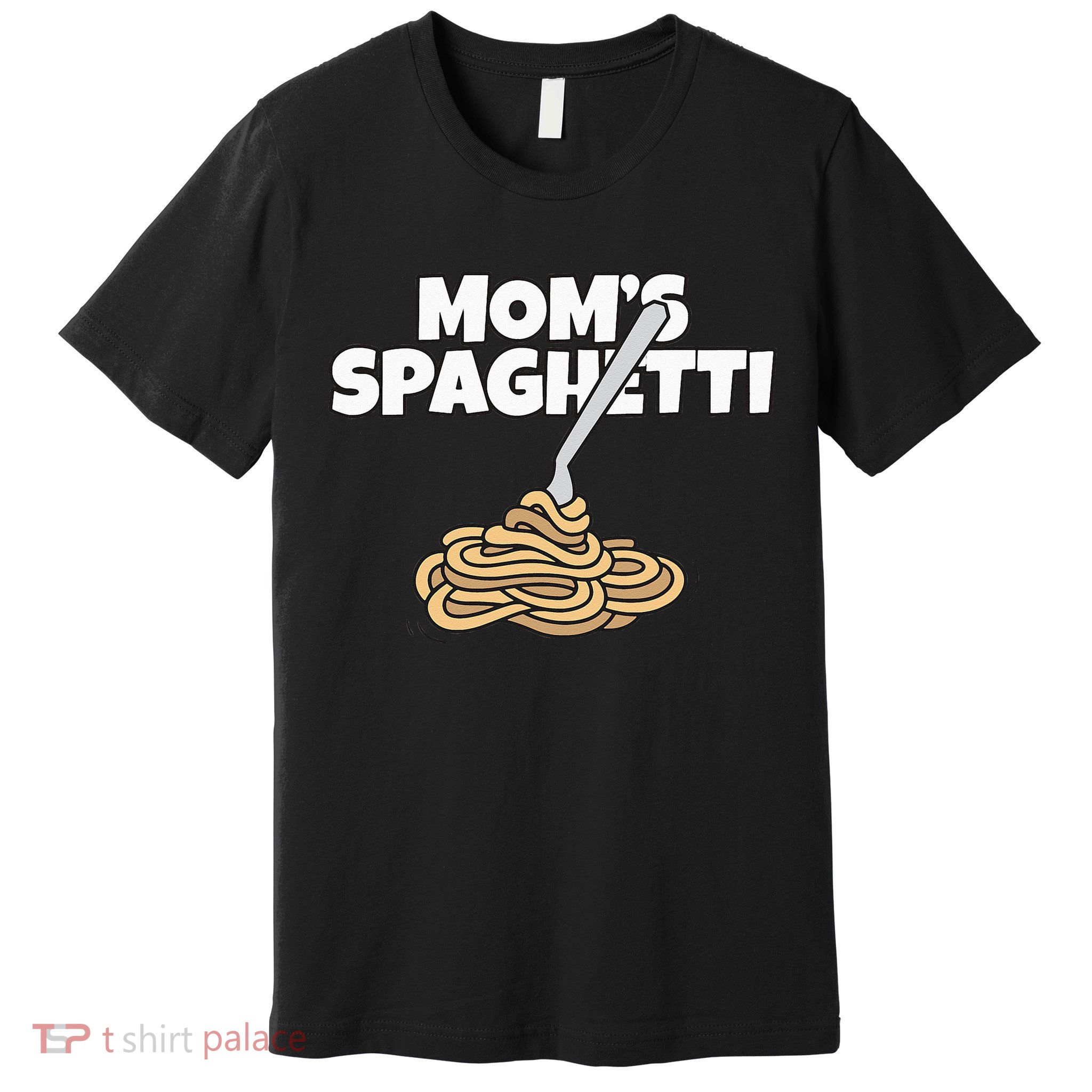 Moms Spaghetti And Meatballs Love Italian Food Gifts Foodies Premium T-Shirt