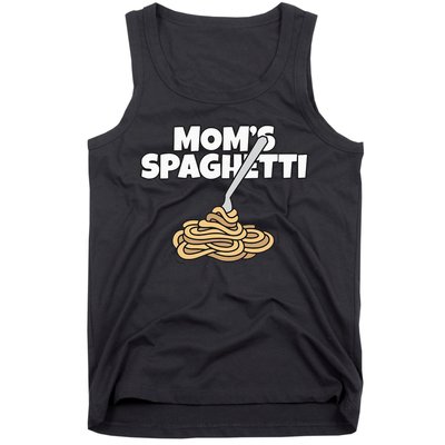 Moms Spaghetti And Meatballs Love Italian Food Gifts Foodies Tank Top