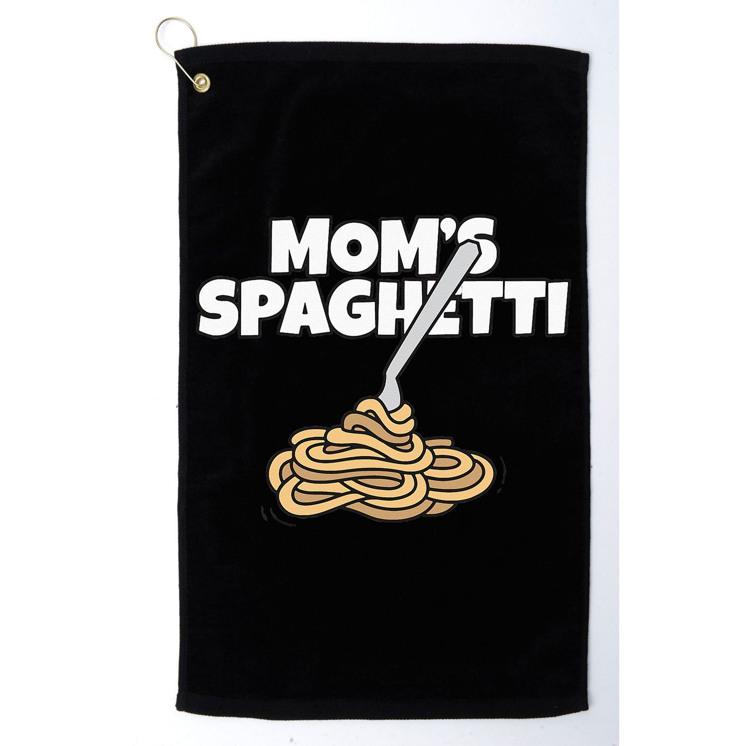 Moms Spaghetti And Meatballs Love Italian Food Gifts Foodies Golf Towel
