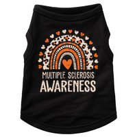 Multiple Sclerosis Awareness Ms Awareness Rainbow Support Doggie Tank