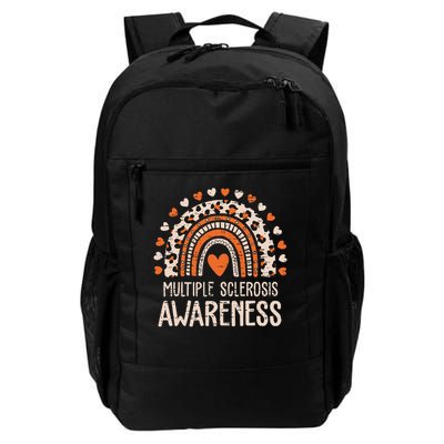 Multiple Sclerosis Awareness Ms Awareness Rainbow Support Daily Commute Backpack