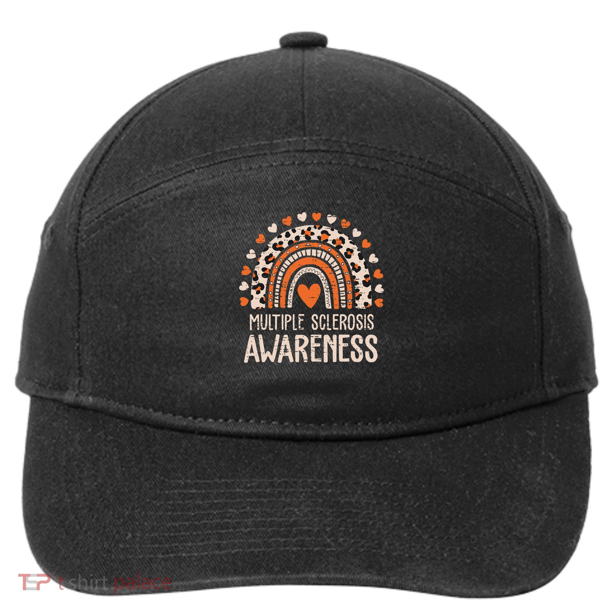 Multiple Sclerosis Awareness Ms Awareness Rainbow Support 7-Panel Snapback Hat