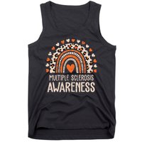 Multiple Sclerosis Awareness Ms Awareness Rainbow Support Tank Top