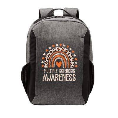 Multiple Sclerosis Awareness Ms Awareness Rainbow Support Vector Backpack