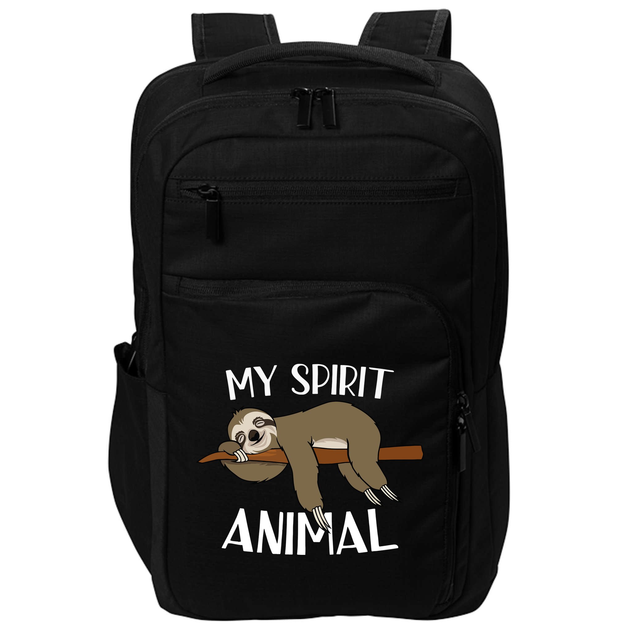 My Spirit Animal Is A Sloth Impact Tech Backpack