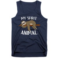My Spirit Animal Is A Sloth Tank Top