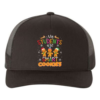 My Students Are Smart Cookies Christmas Teacher Gift Yupoong Adult 5-Panel Trucker Hat