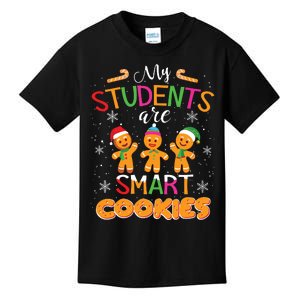 My Students Are Smart Cookies Christmas Teacher Gift Kids T-Shirt