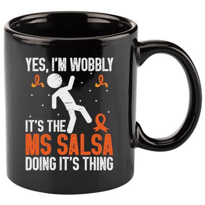 Multiple Sclerosis Awareness Ms 11oz C Handle Ceramic Mug