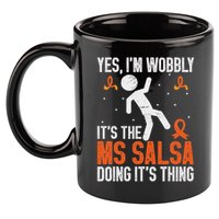 Multiple Sclerosis Awareness Ms 11oz C Handle Ceramic Mug