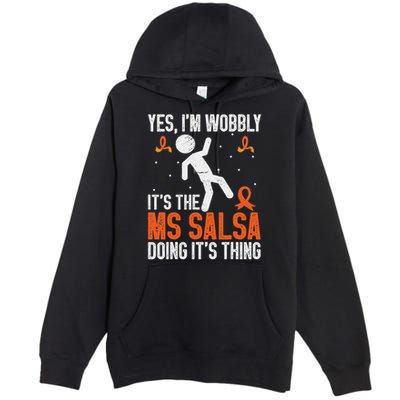Multiple Sclerosis Awareness Ms Premium Pullover Hoodie