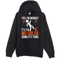 Multiple Sclerosis Awareness Ms Premium Pullover Hoodie