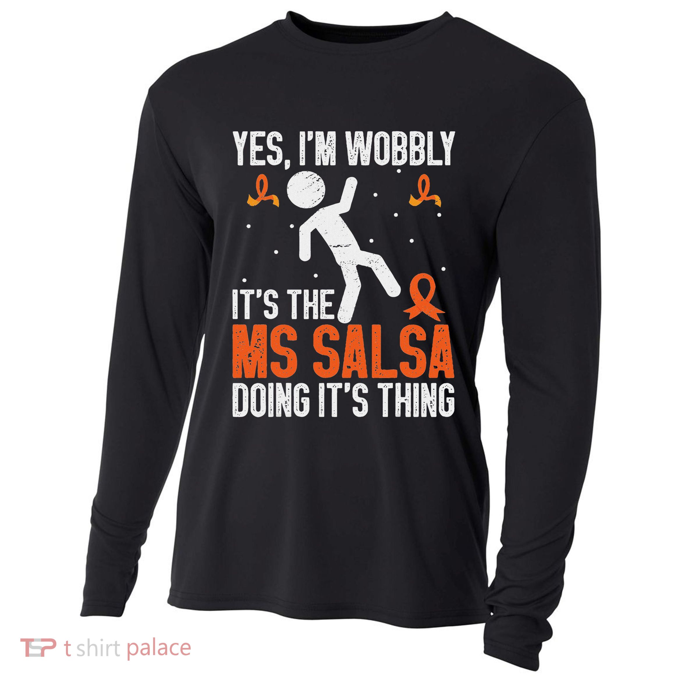 Multiple Sclerosis Awareness Ms Cooling Performance Long Sleeve Crew
