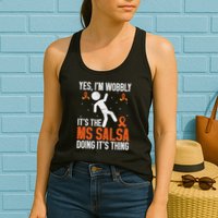 Multiple Sclerosis Awareness Ms Womens Tank Top