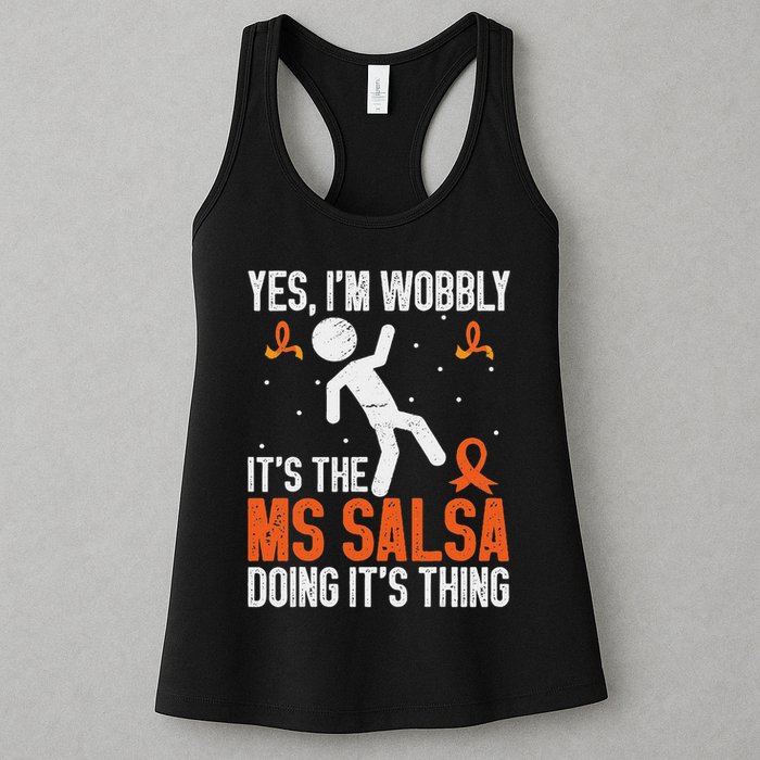 Multiple Sclerosis Awareness Ms Womens Tank Top
