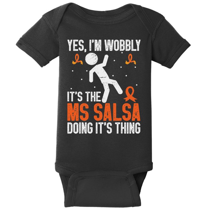 Multiple Sclerosis Awareness Ms Baby Bodysuit