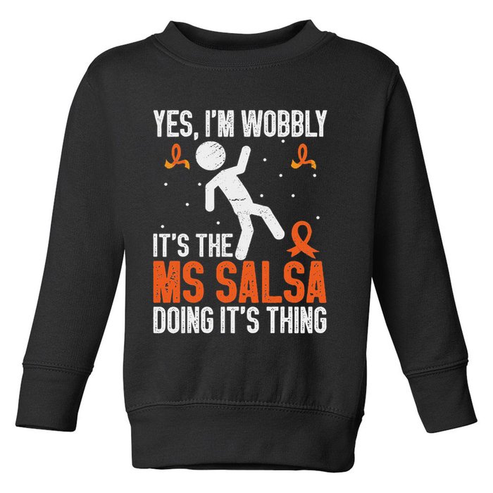 Multiple Sclerosis Awareness Ms Toddler Sweatshirt