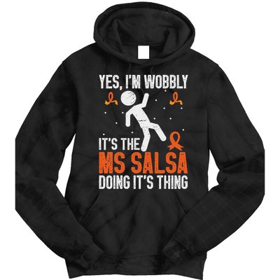 Multiple Sclerosis Awareness Ms Tie Dye Hoodie