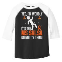 Multiple Sclerosis Awareness Ms Toddler Fine Jersey T-Shirt