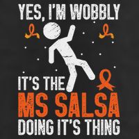 Multiple Sclerosis Awareness Ms Golf Towel