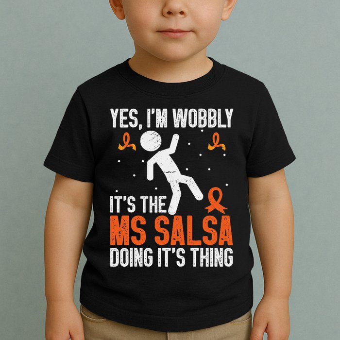 Multiple Sclerosis Awareness Ms Toddler T-Shirt