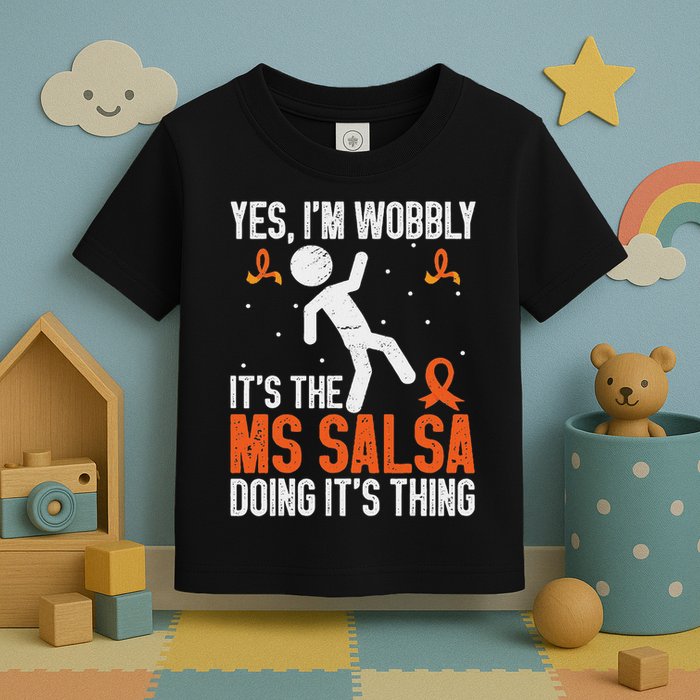 Multiple Sclerosis Awareness Ms Toddler T-Shirt