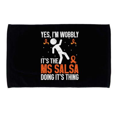 Multiple Sclerosis Awareness Ms Microfiber Hand Towel