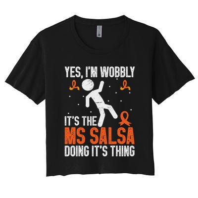 Multiple Sclerosis Awareness Ms Crop Top