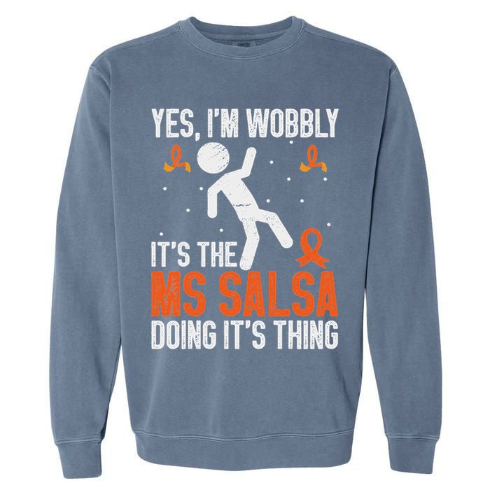Multiple Sclerosis Awareness Ms Garment-Dyed Sweatshirt