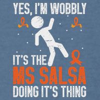 Multiple Sclerosis Awareness Ms Garment-Dyed Sweatshirt