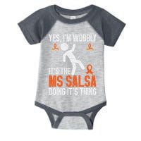 Multiple Sclerosis Awareness Ms Infant Baby Jersey Bodysuit