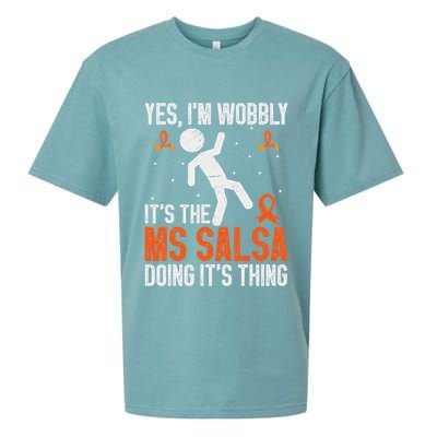 Multiple Sclerosis Awareness Ms Sueded Cloud Jersey T-Shirt
